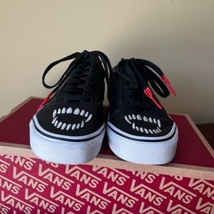 Vans, boys sized 4.5, worn once.